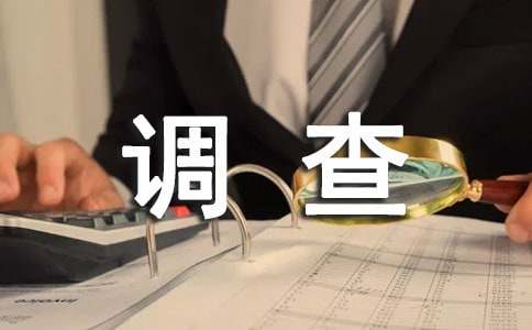 大学生实习时的社会调查