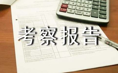 木业厂考察报告