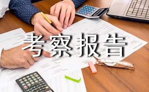赴美旅游考察报告